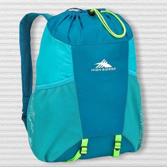High Sierra Teal Back Pack In A Bottle - Picture 4 of 5